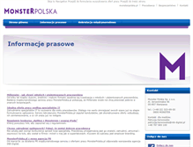 Tablet Screenshot of informacje.monsterpolska.pl