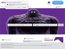 Tablet Screenshot of monsterpolska.pl